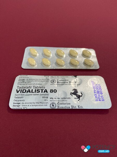 Сиалис VIDALISTA 80 мг